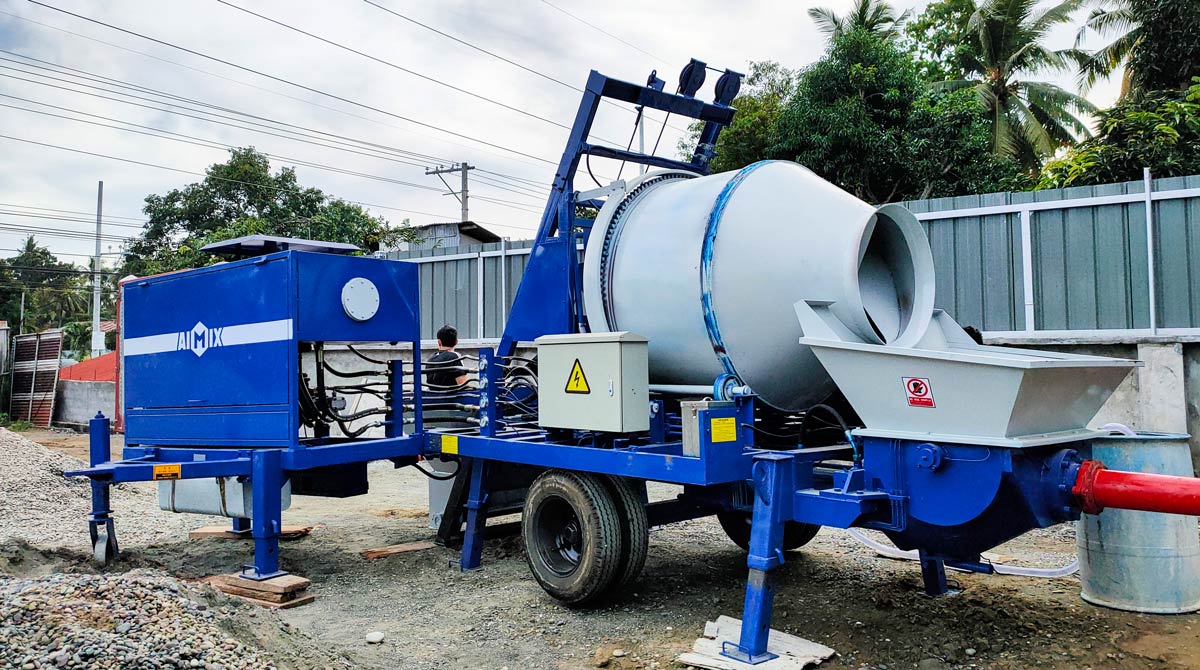 Portable Concrete Mixer Pump