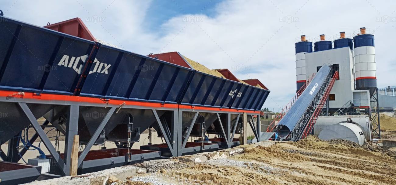 Aimix ready mix concrete plant solution