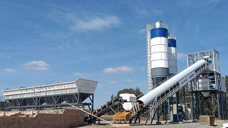 Price of a Large-Scale Stationary Concrete Plant